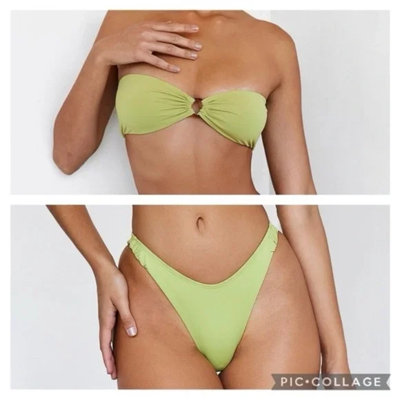 House of CB Olive Green Bikini - Picture 1 of 5